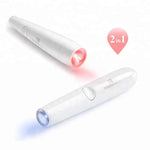 Factory wholesale 2 in 1 Blue Light & Red Light Therapy Acne Treatment Pimple Removal Pen Mini PDT Machine